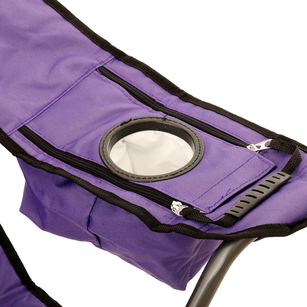 Coleman Aurora Queen Cooler Arm Chair Purple