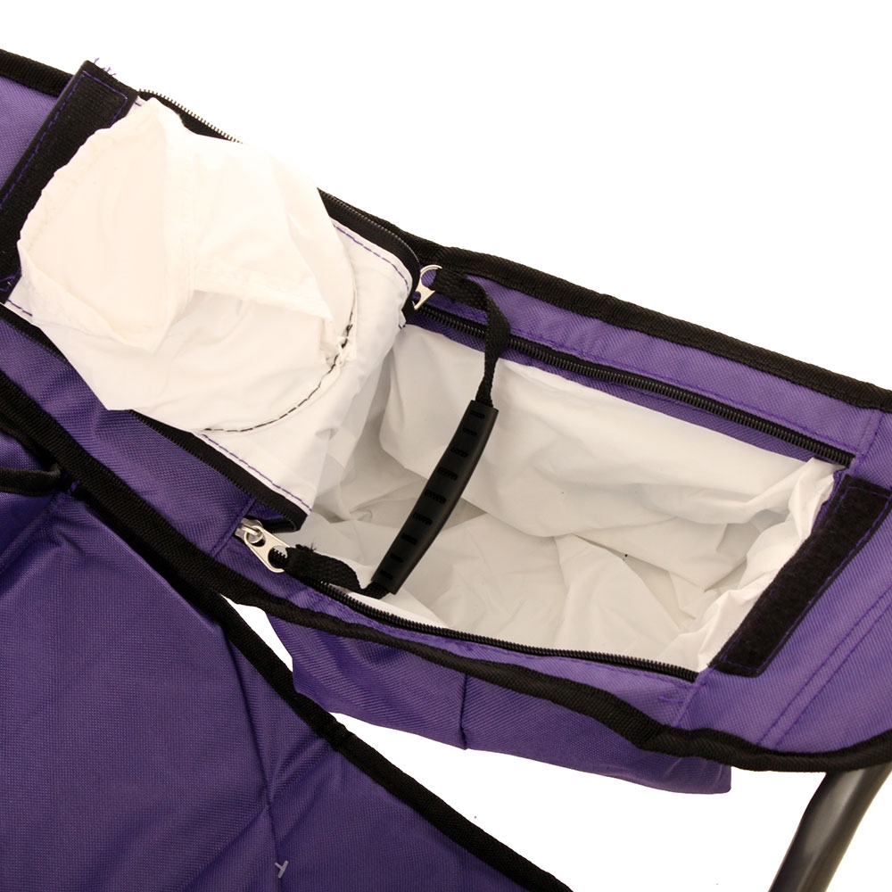 Coleman Aurora Queen Cooler Arm Chair Purple