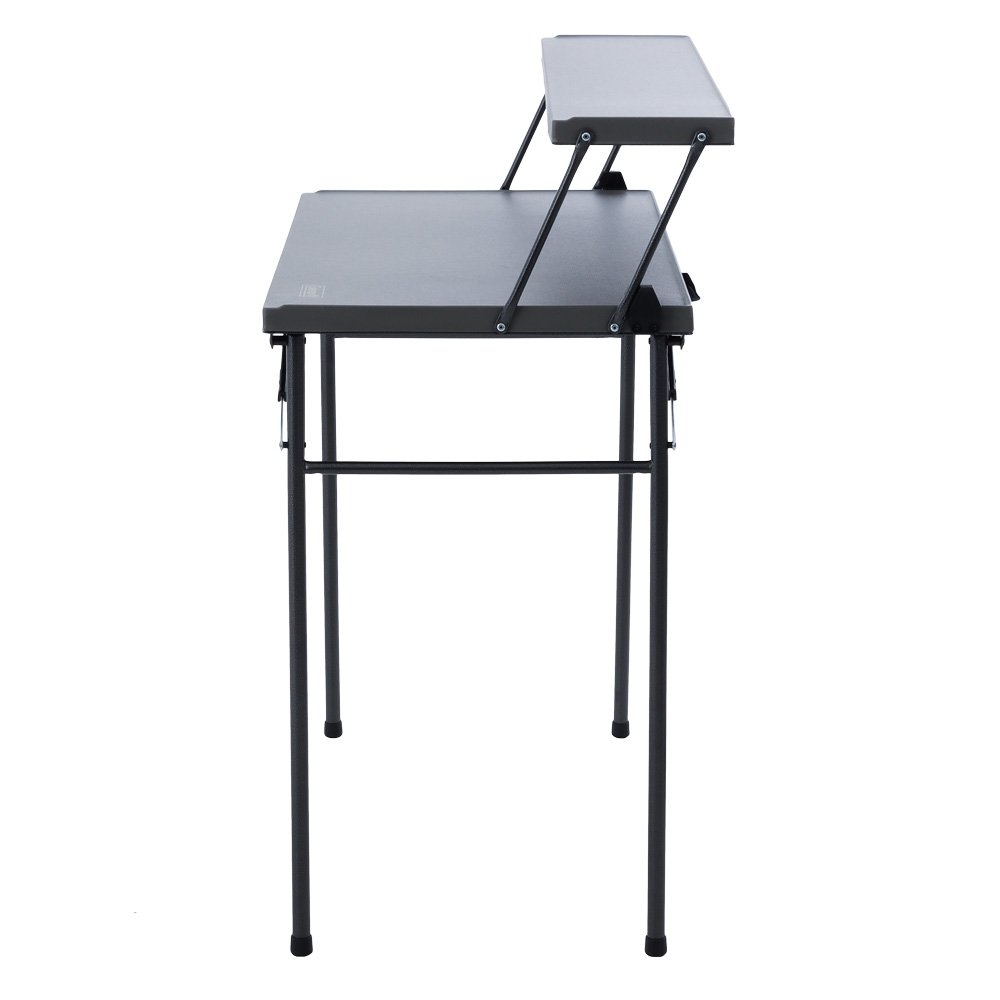 Coleman Folding Camping Outdoors Kitchen Table and Cooking Station with Shelf