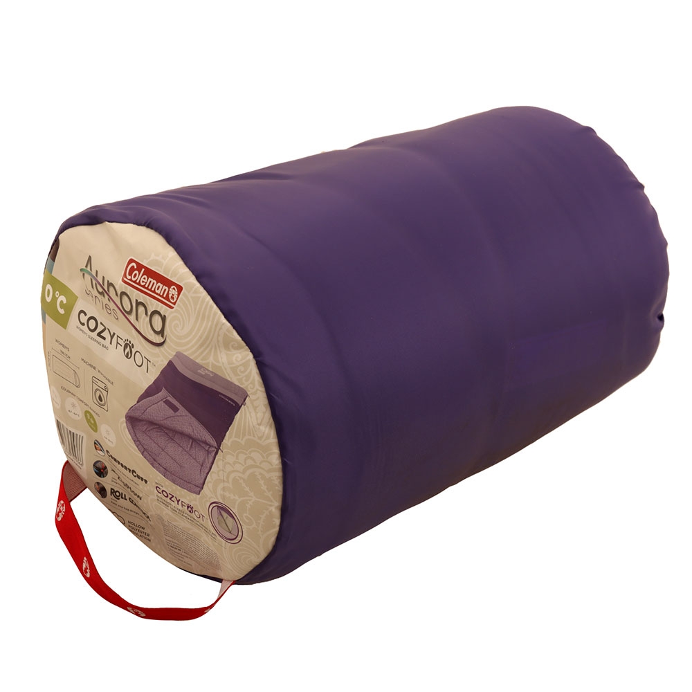 Coleman Aurora 0C Sleeping Bag Purple