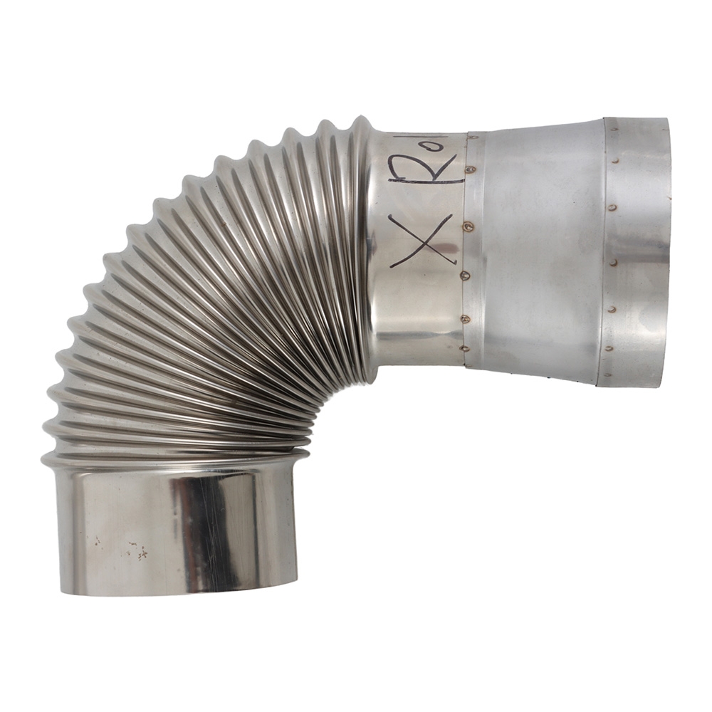 Challenger Straight Flue Kit with Extension for 10L/12L CE Califont Heaters 115mm