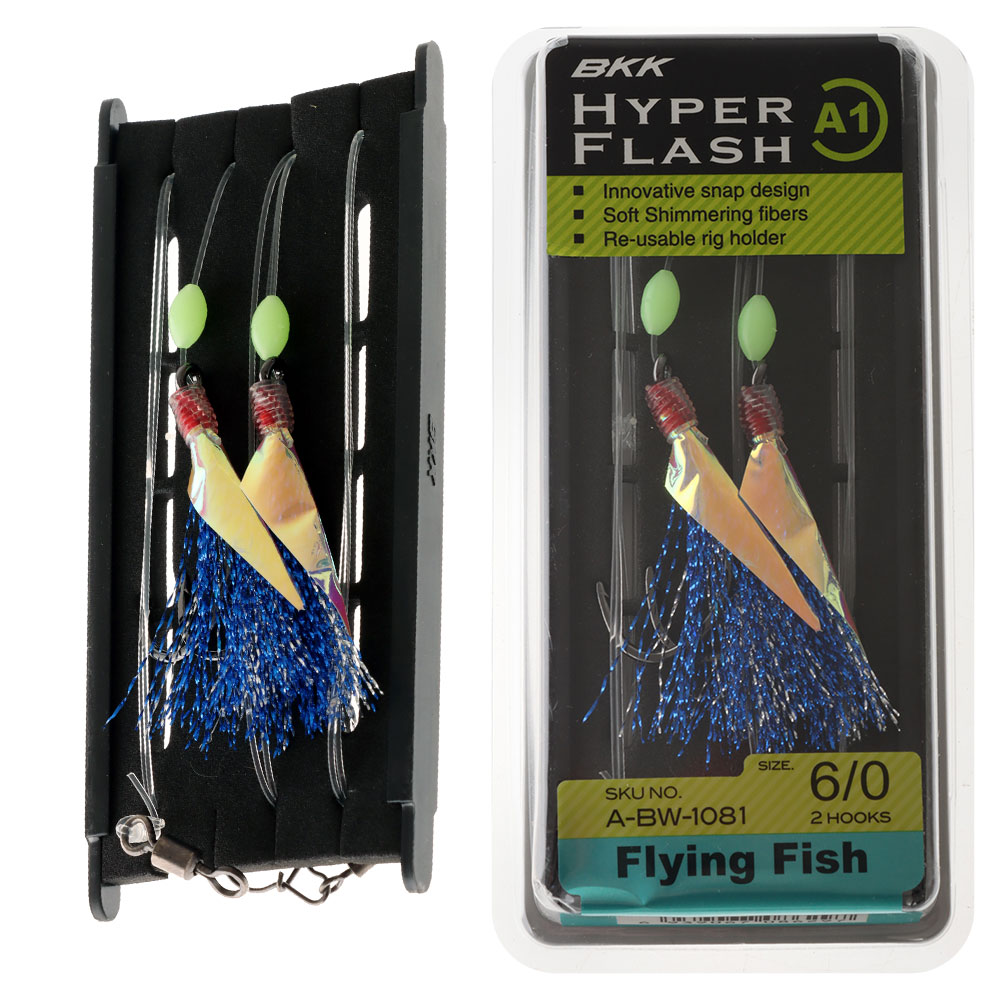 BKK Hyper Flash Flasher Rig A1 Flying Fish 6/0