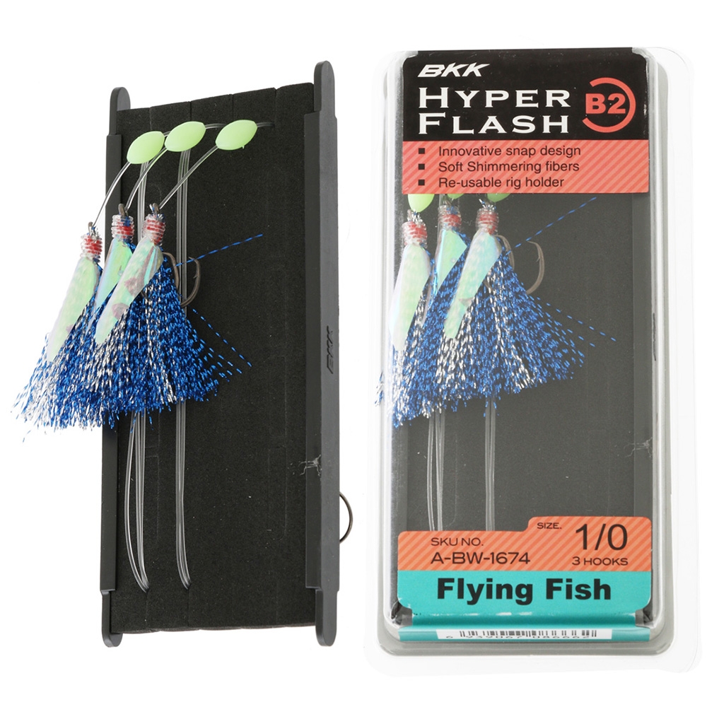 BKK Hyper Flash Flasher Rig B2 Flying Fish 4/0