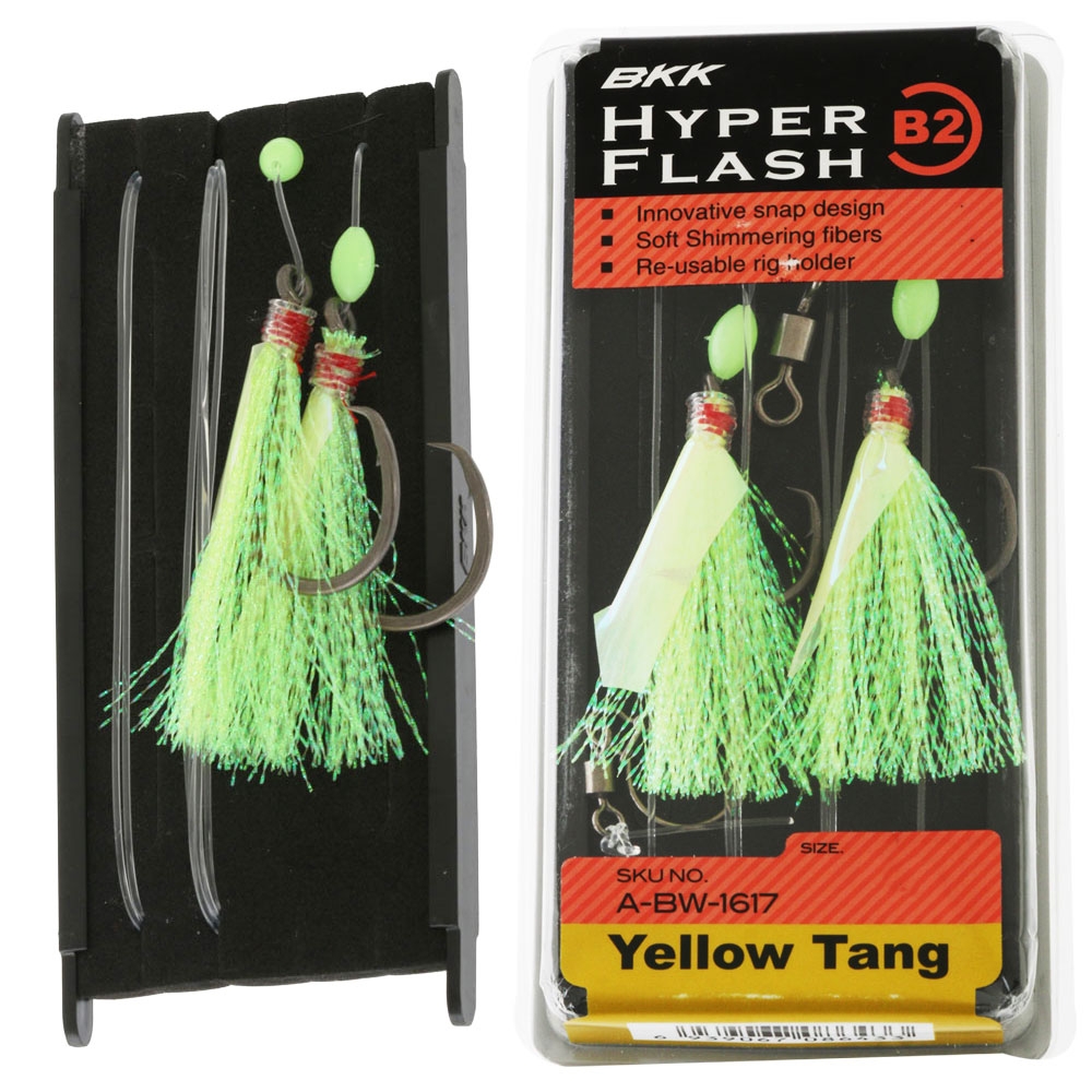 BKK Hyper Flash Flasher Rig B2 Yellow Tang 8/0