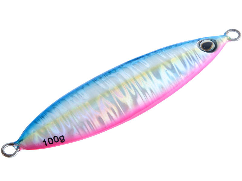Daiwa Saltiga Slow Knuckle Jig 100g Pink/Blue
