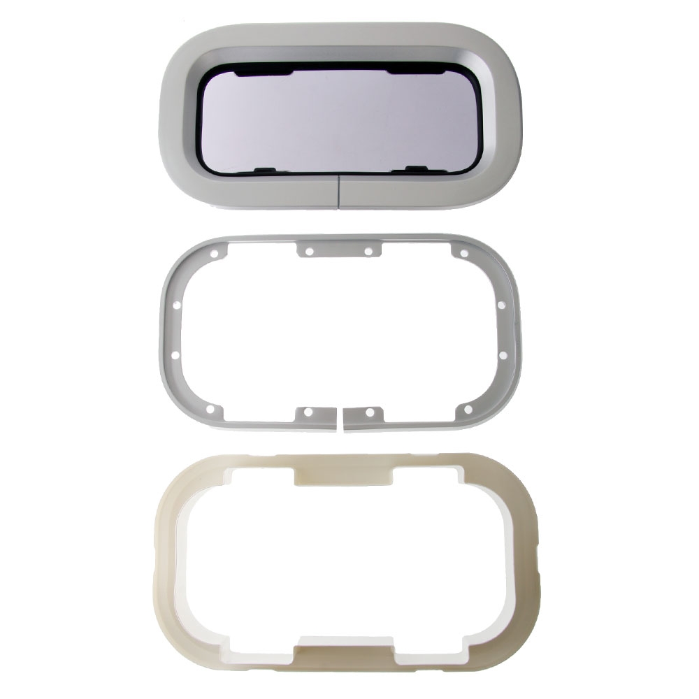 Lewmar Standard Opening Porthole Size 0 176x323mm