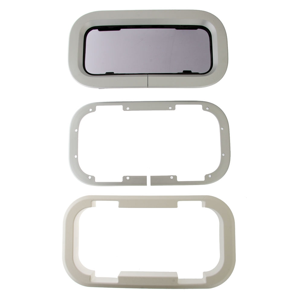 Lewmar Standard Opening Portlight Size 1 191x367mm