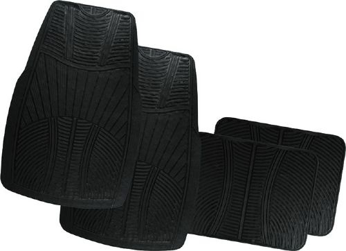 Wildcat 3-Star All Weather Rubber Floor Mat Set of 4 625mm x 425mm