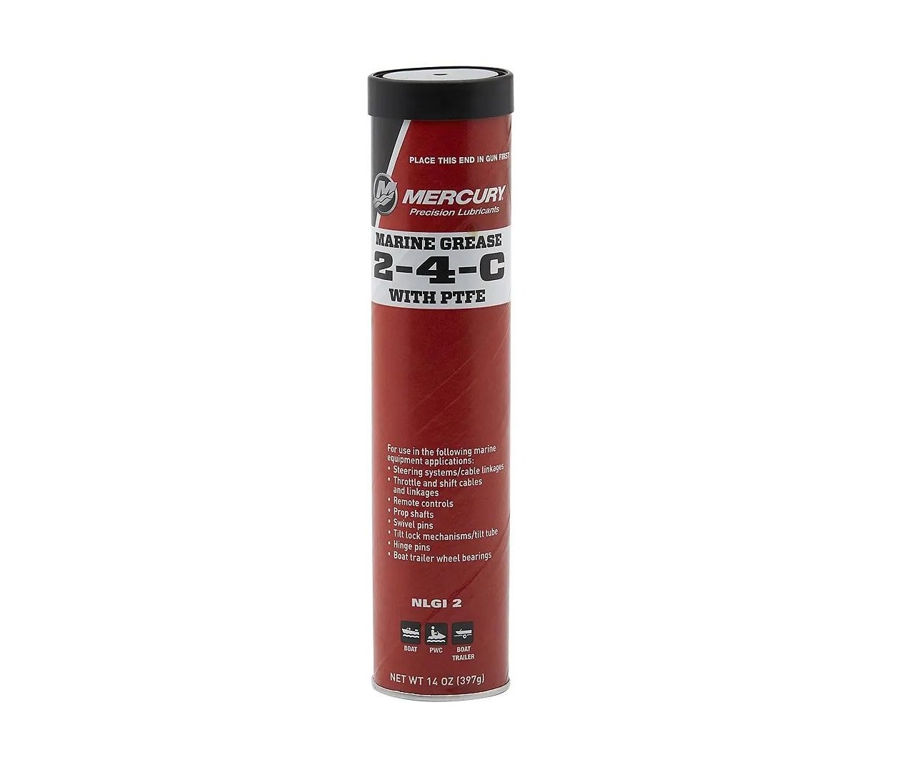 Mercury 2-4-C Multi-Purpose Marine Grease with PTFE 14oz