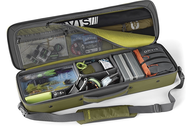 Orvis Safe Passage Carry-It-All Tackle Bag Brown Camo 10L