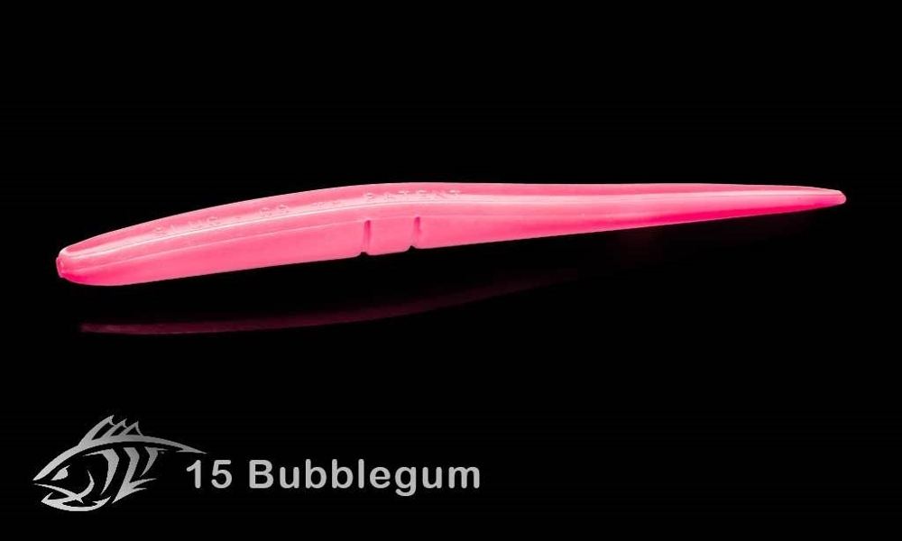 Lunker City Slug-Go Soft Bait 19cm Qty 5 Bubblegum