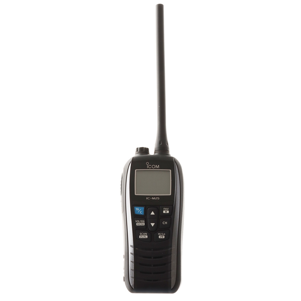 Icom IC-M25 EURO Floating Handheld VHF Radio Black