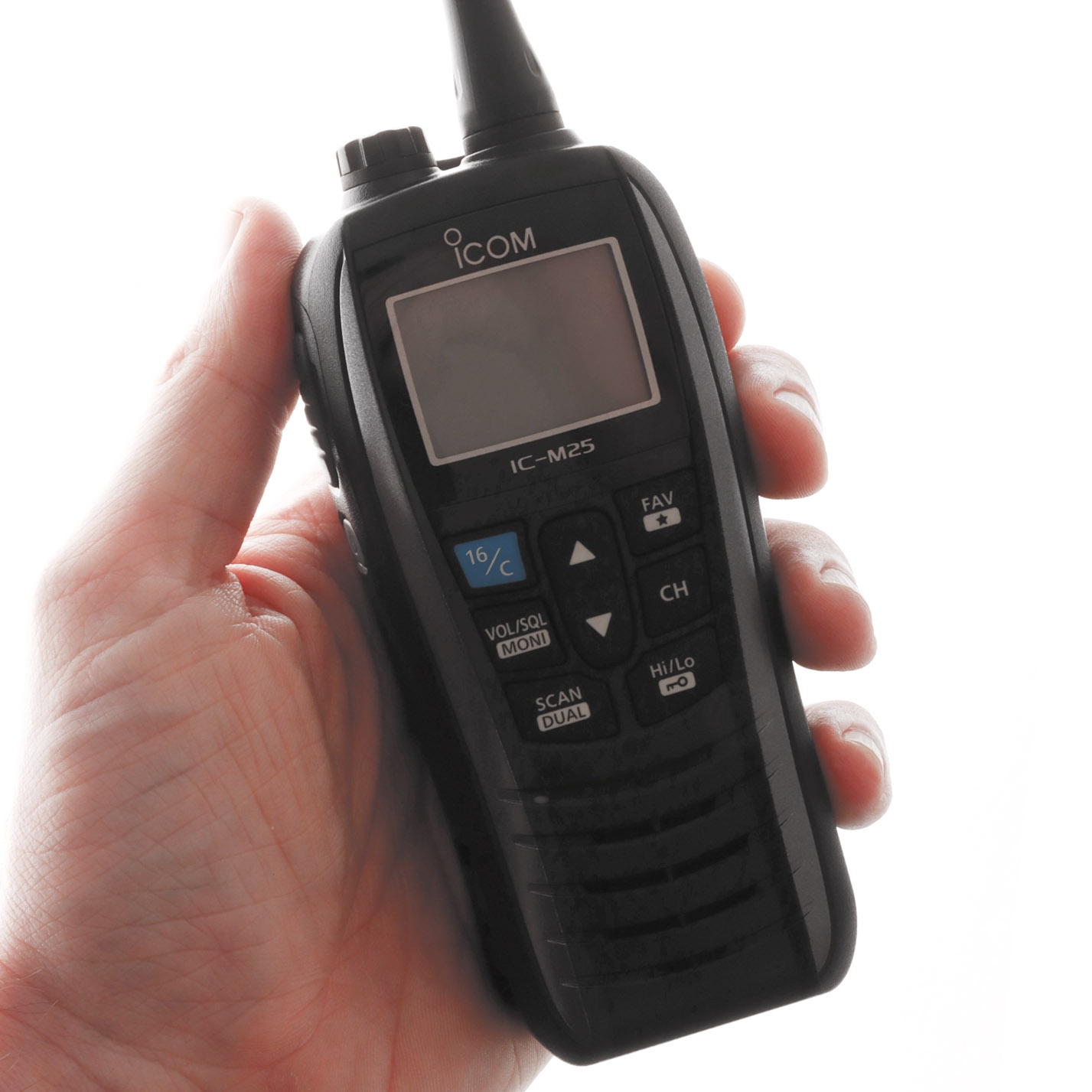 Icom IC-M25 EURO Floating Handheld VHF Radio Black