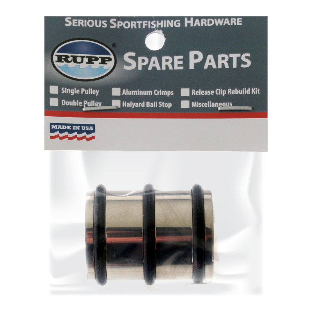 Rupp Marine Chrome Plated Deluxe Tag Line Return