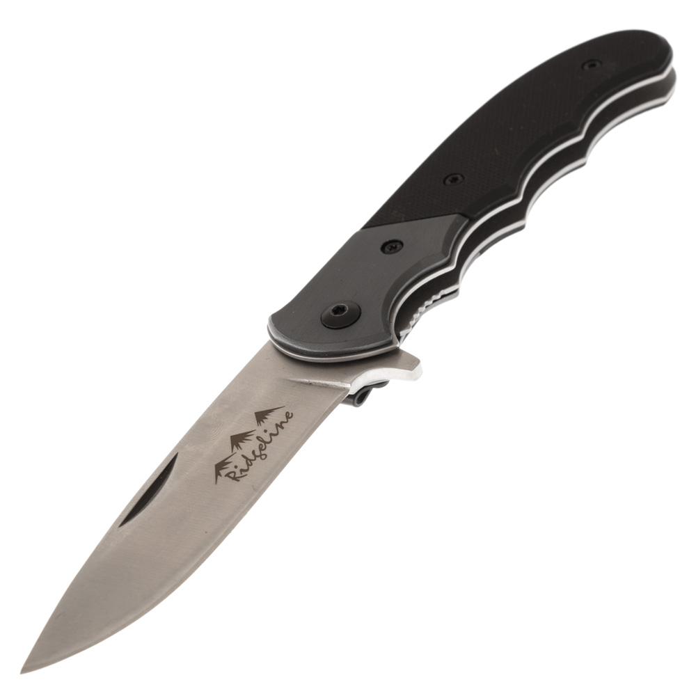 Ridgeline Aluman Closed Linerlock Folding Knife 8cm