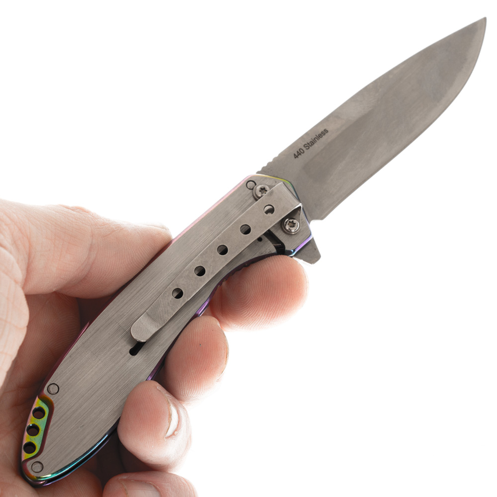 Ridgeline Gman Closed Linerlock Folding Knife 8cm