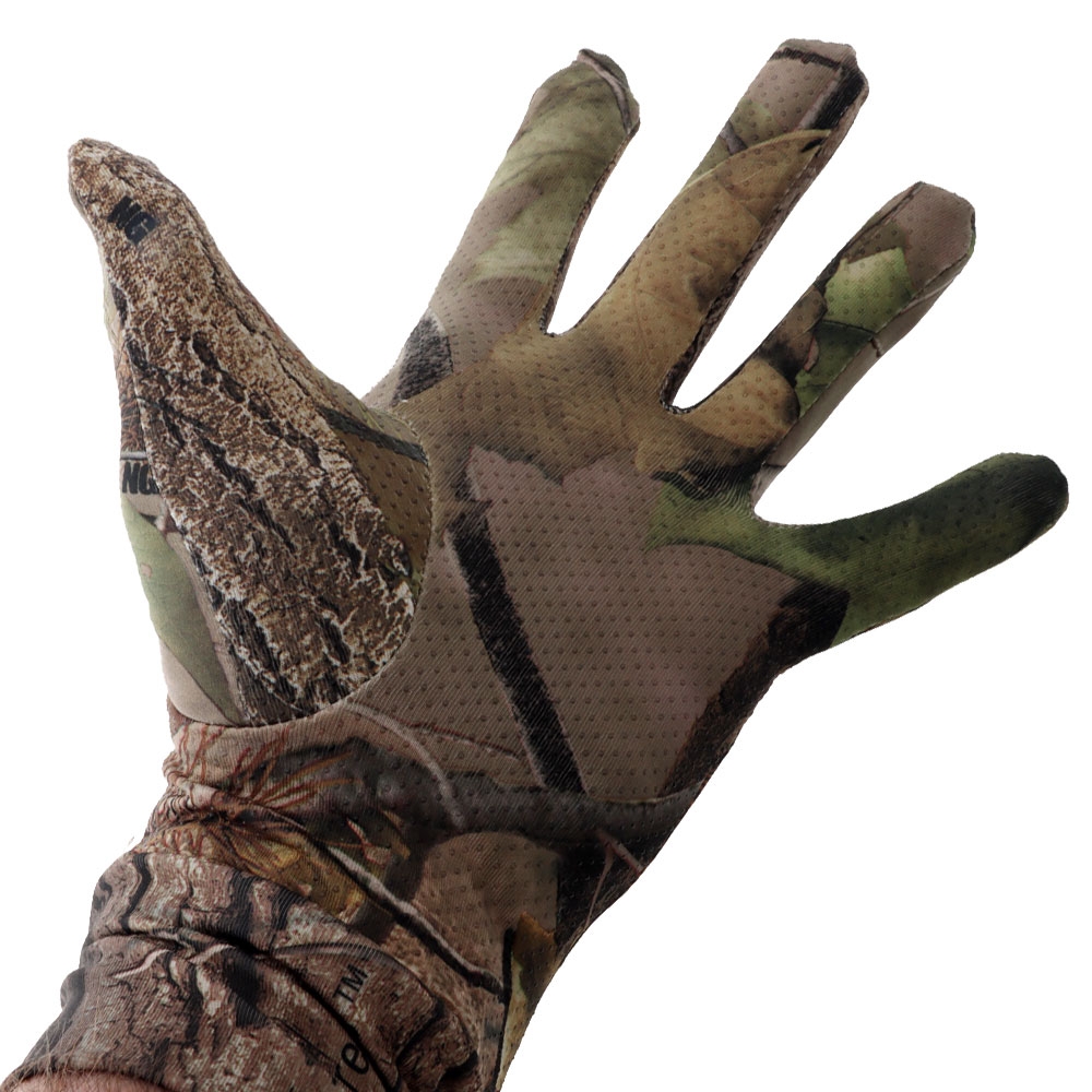 Ridgeline Thin Dimpled Shooting Gloves Nature Green L