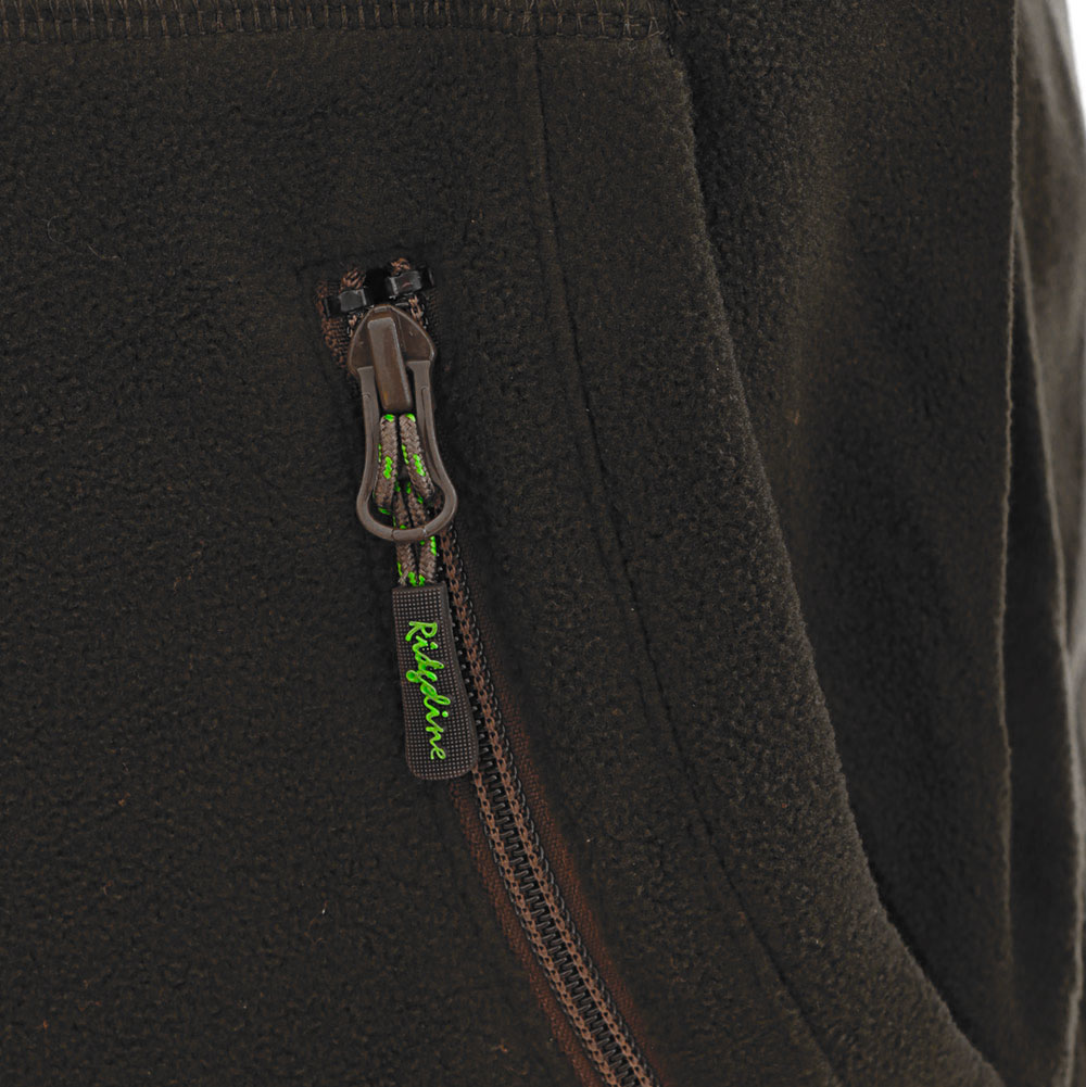 Ridgeline Ballistic Mens Fleece Hoodie Olive XS