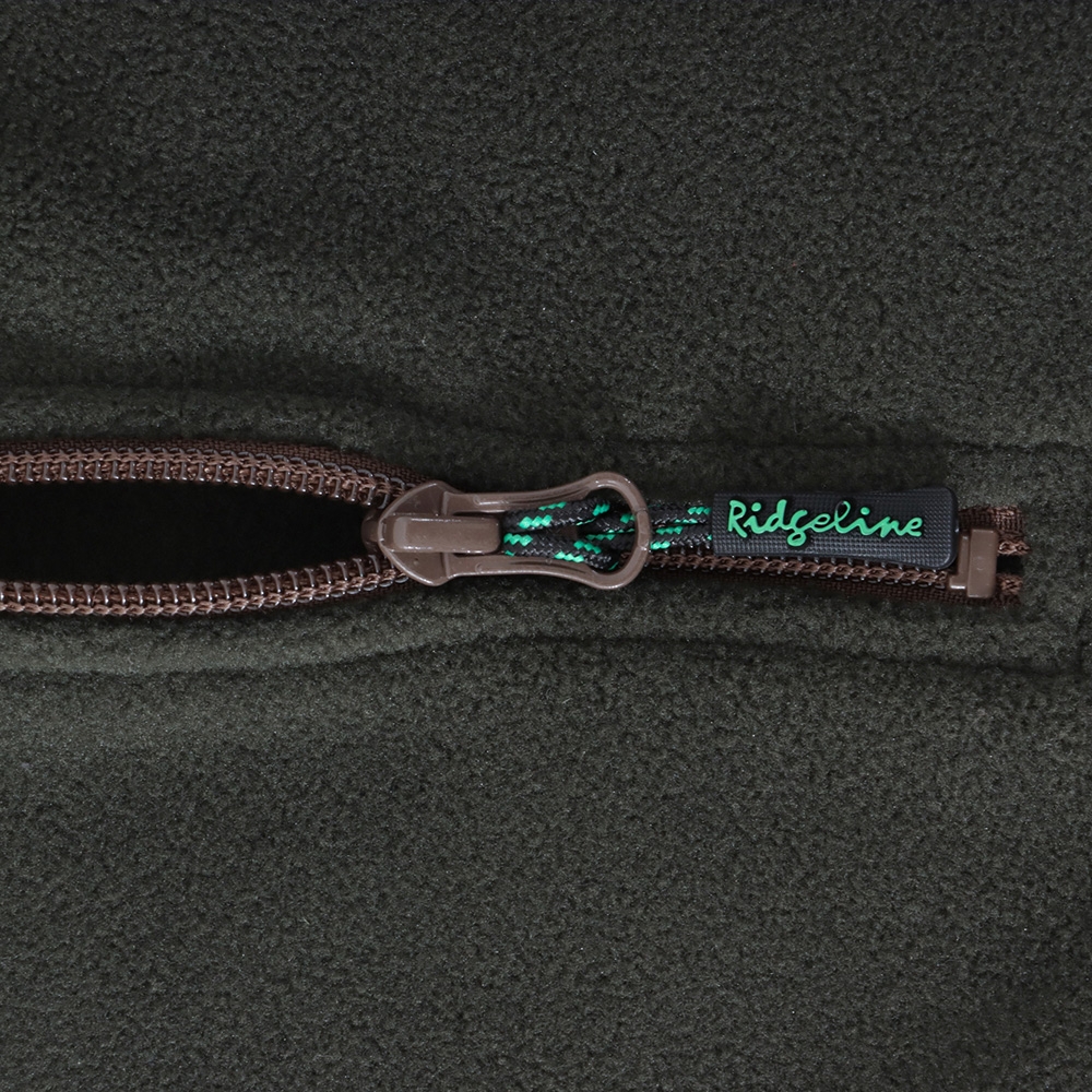 Ridgeline Ballistic Kids 280gsm Fleece Hoodie Olive 6