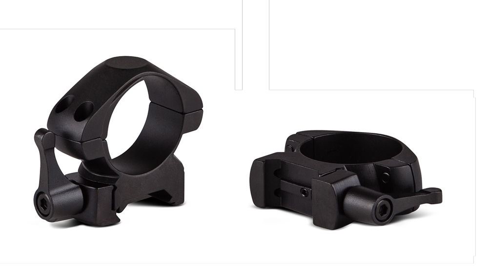 Konus Steel Quick Release Rings 25.4 Medium