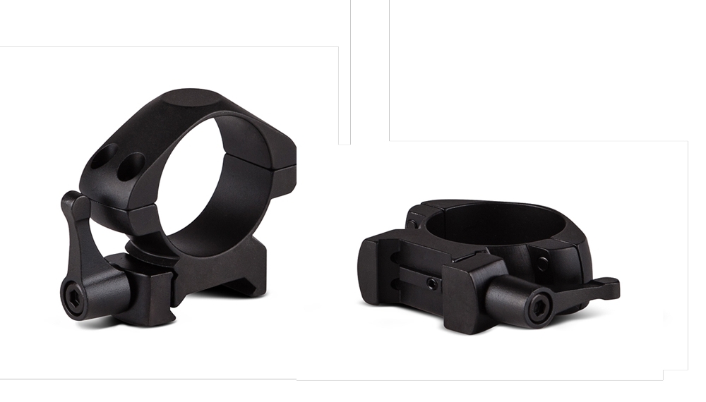 Konus Steel Quick Release Rings 25.4 Low