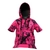 Ridgeline Little Weapon Short Sleeve Kids Hoodie Hyper Pink Camo 12