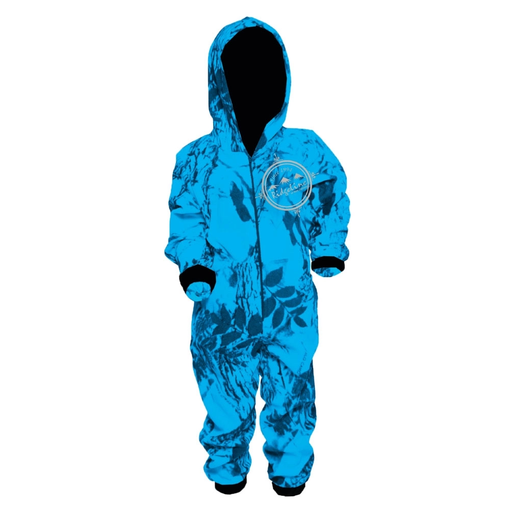 Ridgeline Hyper Camo Kids Hooded Onesie