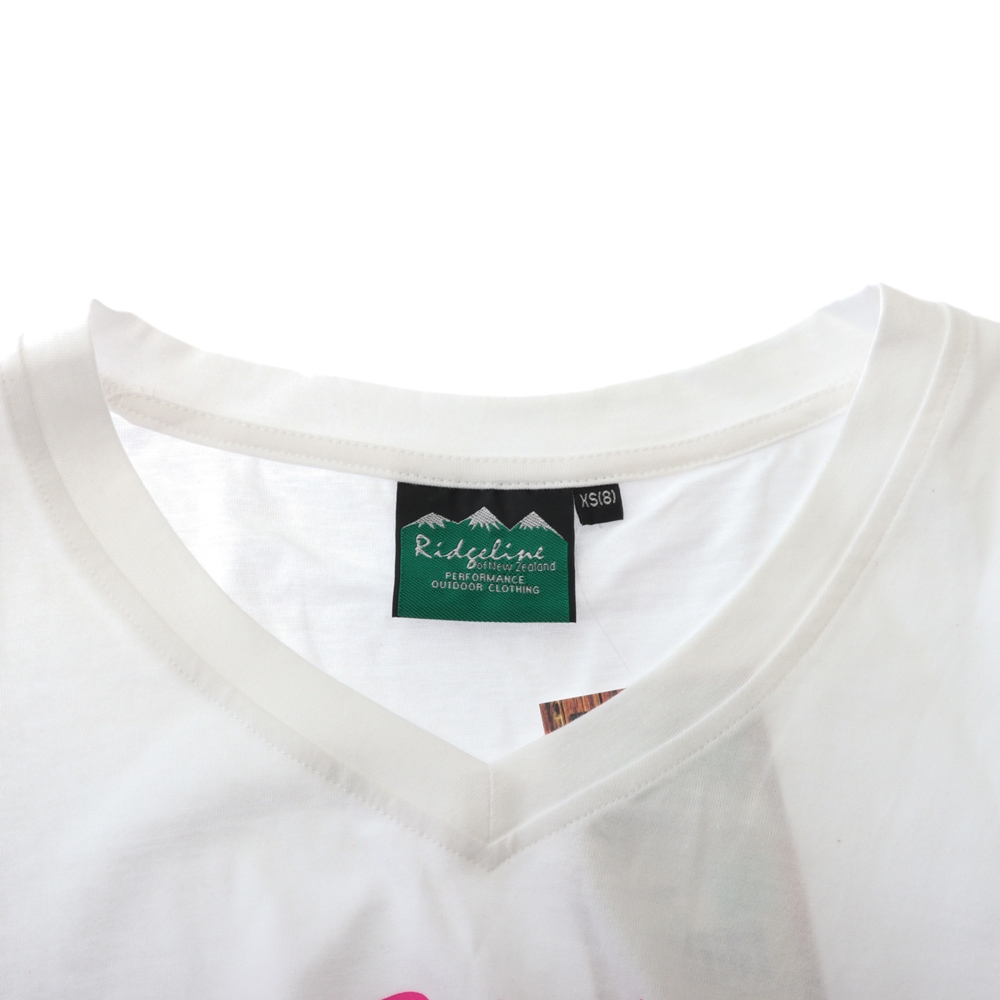 Ridgeline Foxy Womens V-Neck T-Shirt White XS