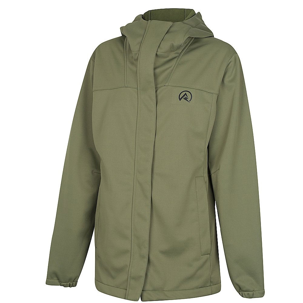 Ridgeline Ascent Womens Softshell Jacket Field Olive XS