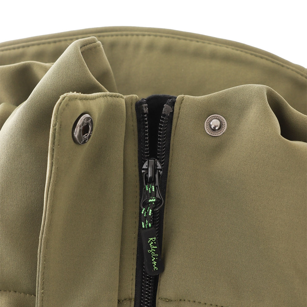 Ridgeline Ascent Womens Softshell Jacket Field Olive XS
