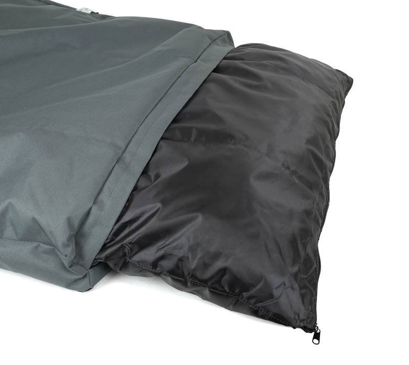 Outdoor Outfitters K9 Comfort King Dog Bed Grey 1000mm x 750mm