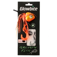 Glowbite Grumpy Fish Slider Lure 100g Orange Thumbnail Glowbite Grumpy Fish Slider Lure 100g Orange