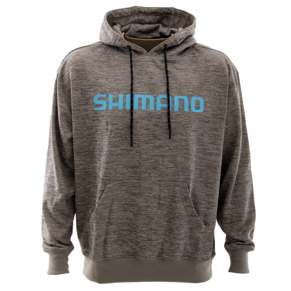 Shimano Performance Mens Hoodie GunMetal 2XL