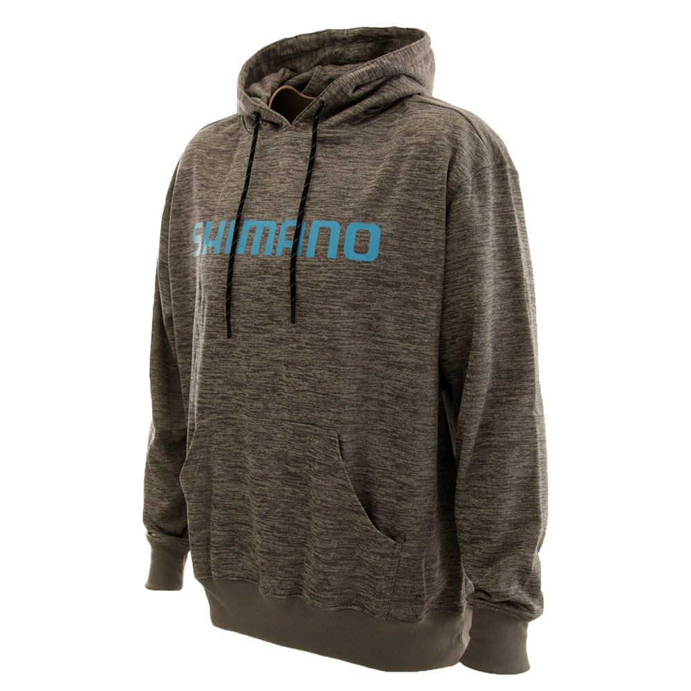 Shimano Performance Mens Hoodie GunMetal Large