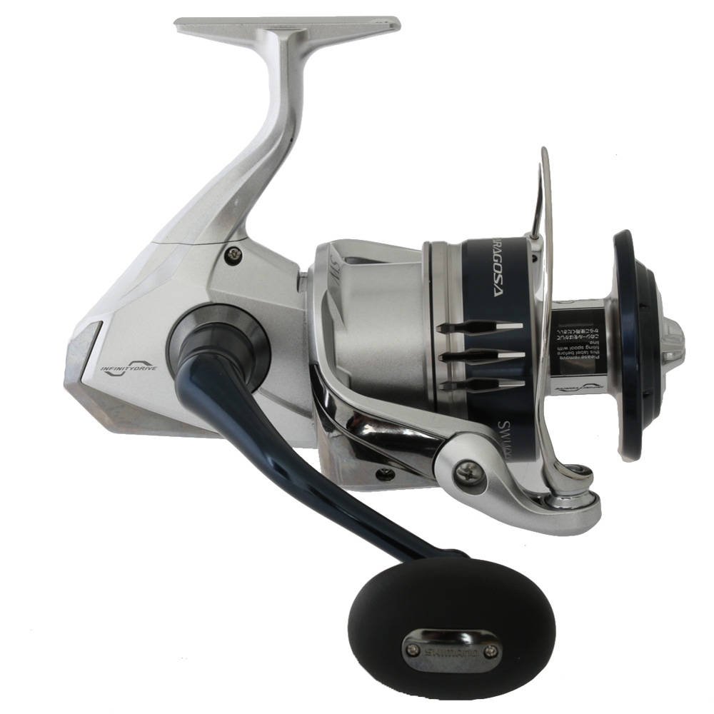 Shimano Saragosa SW A 14000 XG Revolution Topwater Travel Spin Combo 8ft 2in PE5-8 3pc