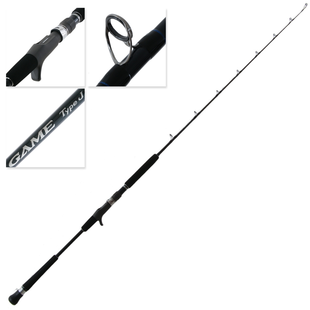 Shimano Game Type J B538 Overhead Jigging Rod 5ft 3in PE8 400g 1pc