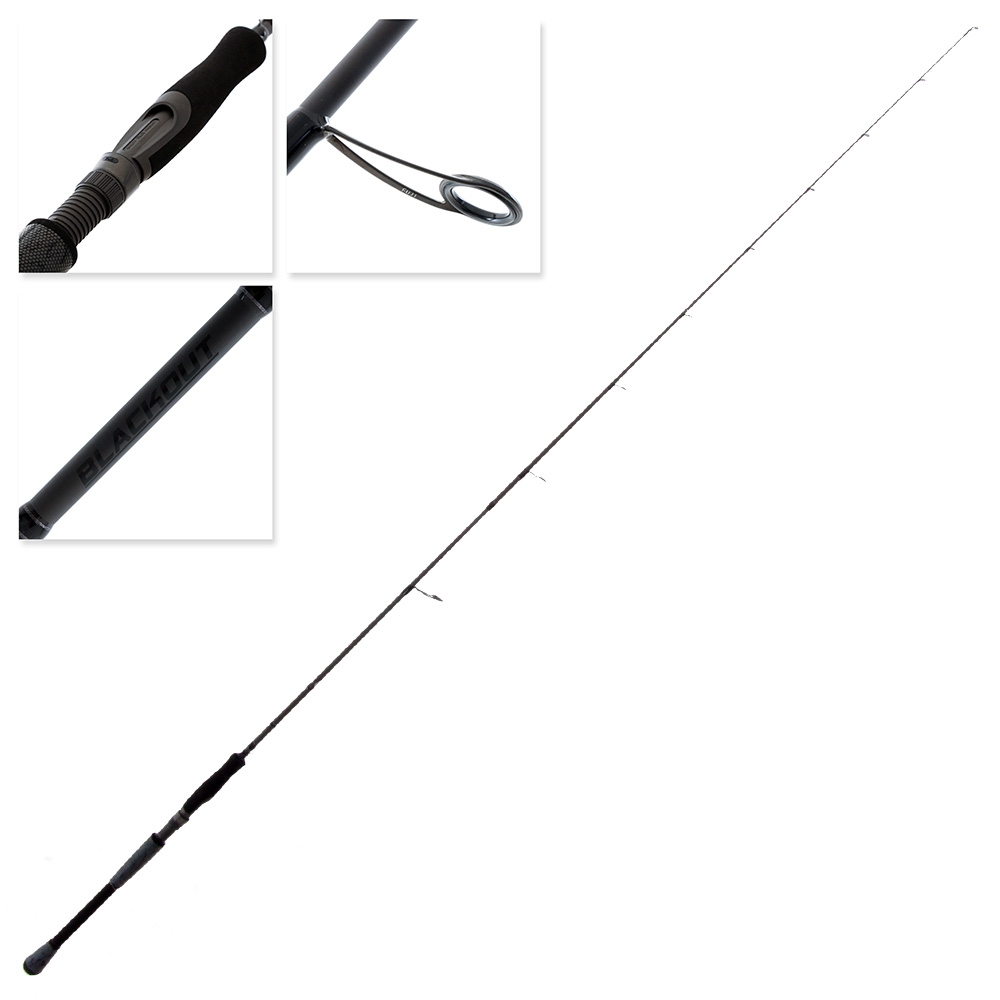 Shimano Blackout Spinning Rod 7ft 7-28g 2pc