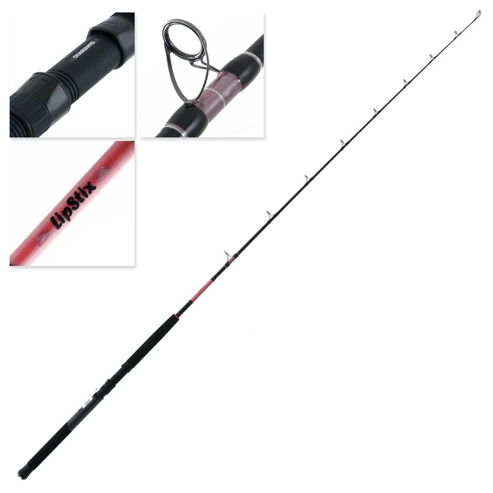 Shimano Lipstix Overhead Boat Rod 6ft 6in 8-15kg 1pc