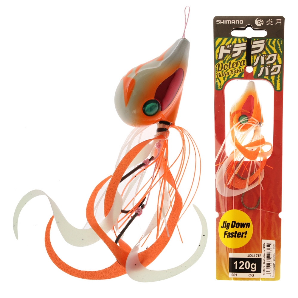 Shimano Dotera Baku Baku Lure 120g Orange Glow