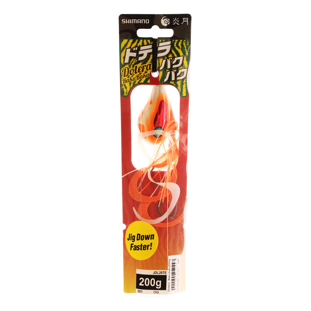 Shimano Dotera Baku Baku Lure 200g Orange Glow