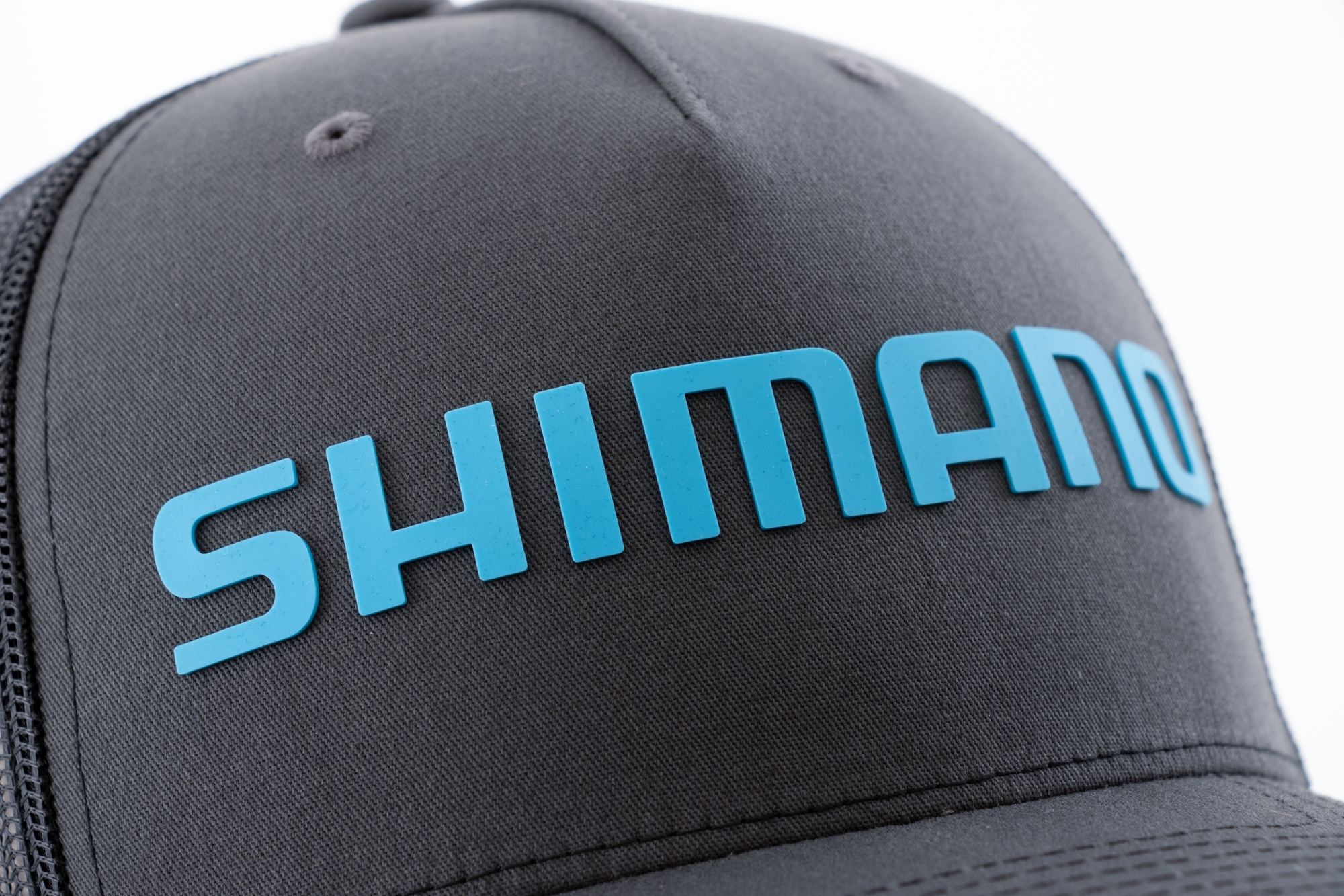 Shimano Blue Rubberised Logo Cap