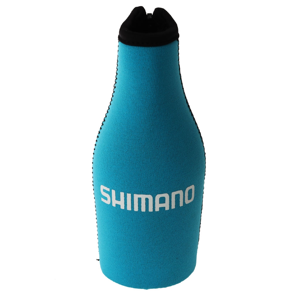 Shimano Neoprene Coozie / Stubby Holder with Zip - Shimano Logo
