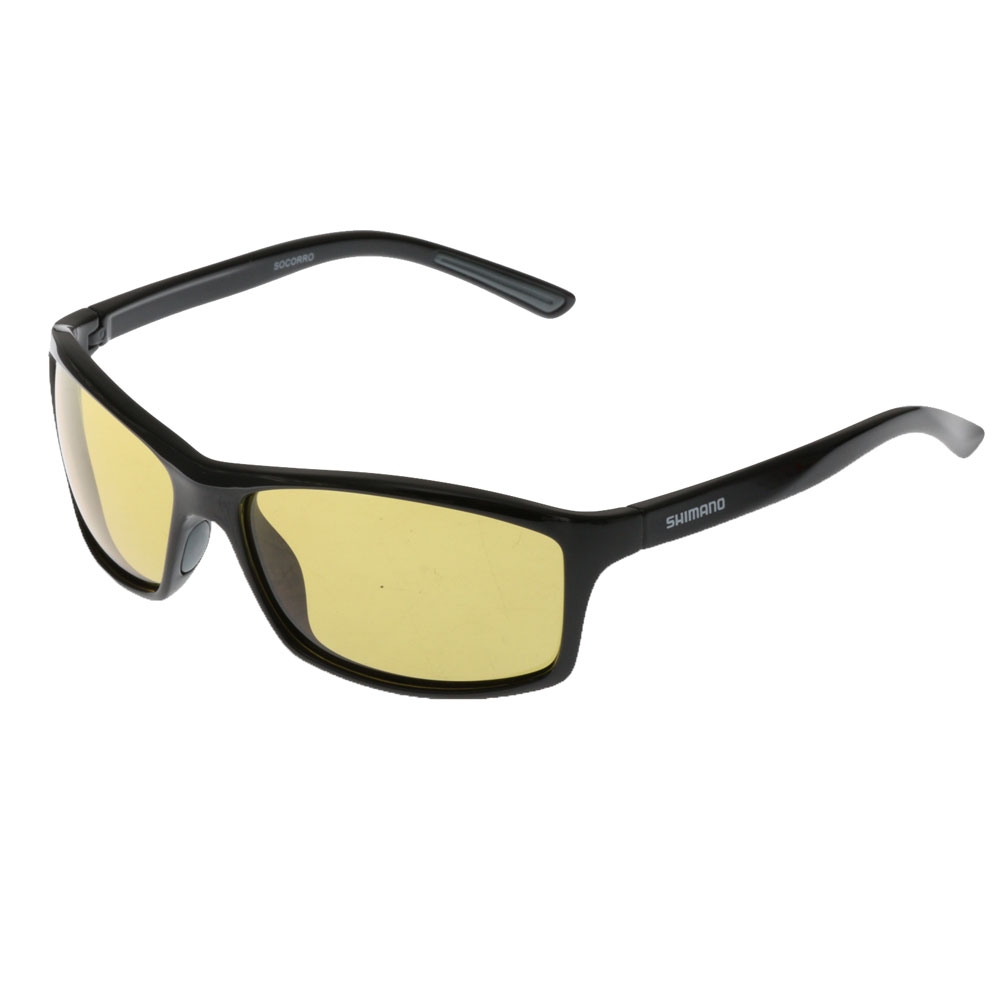 Shimano Socorro Polarised Sunglasses Silver/Yellow
