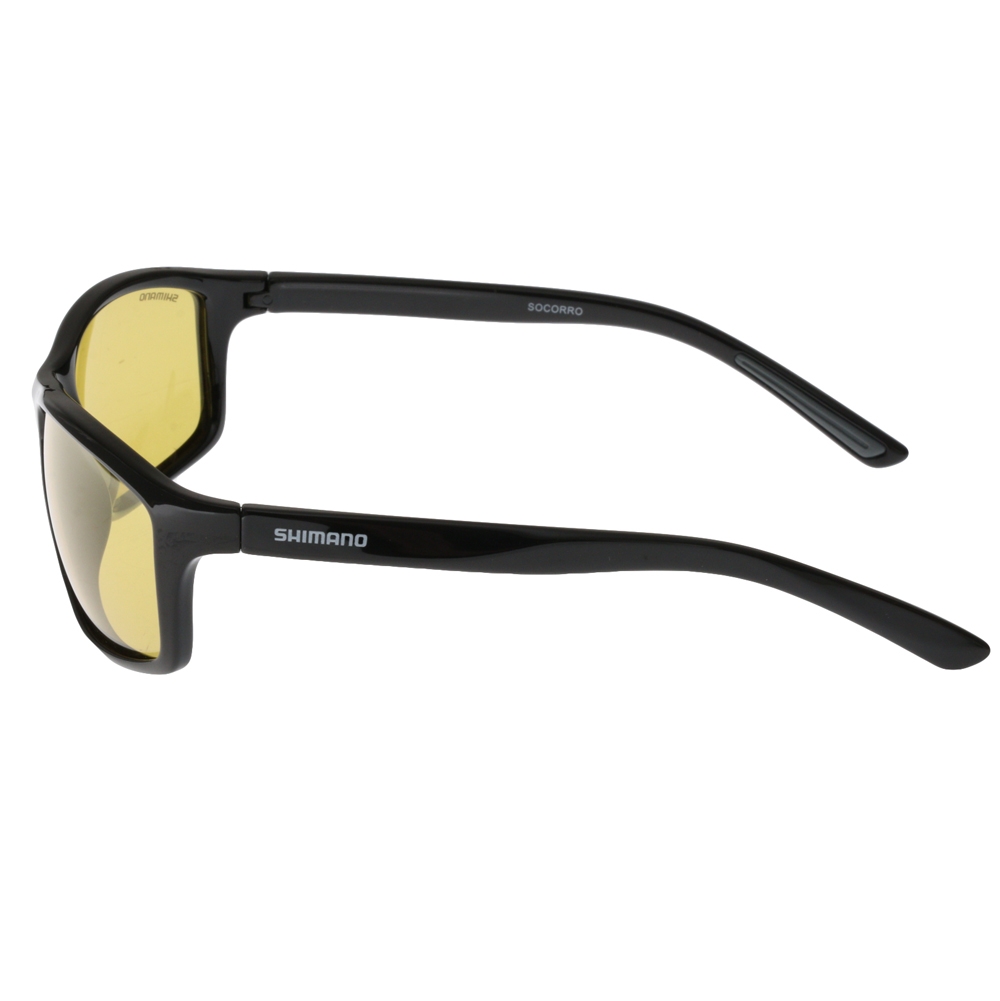 Shimano Socorro Polarised Sunglasses Silver/Yellow
