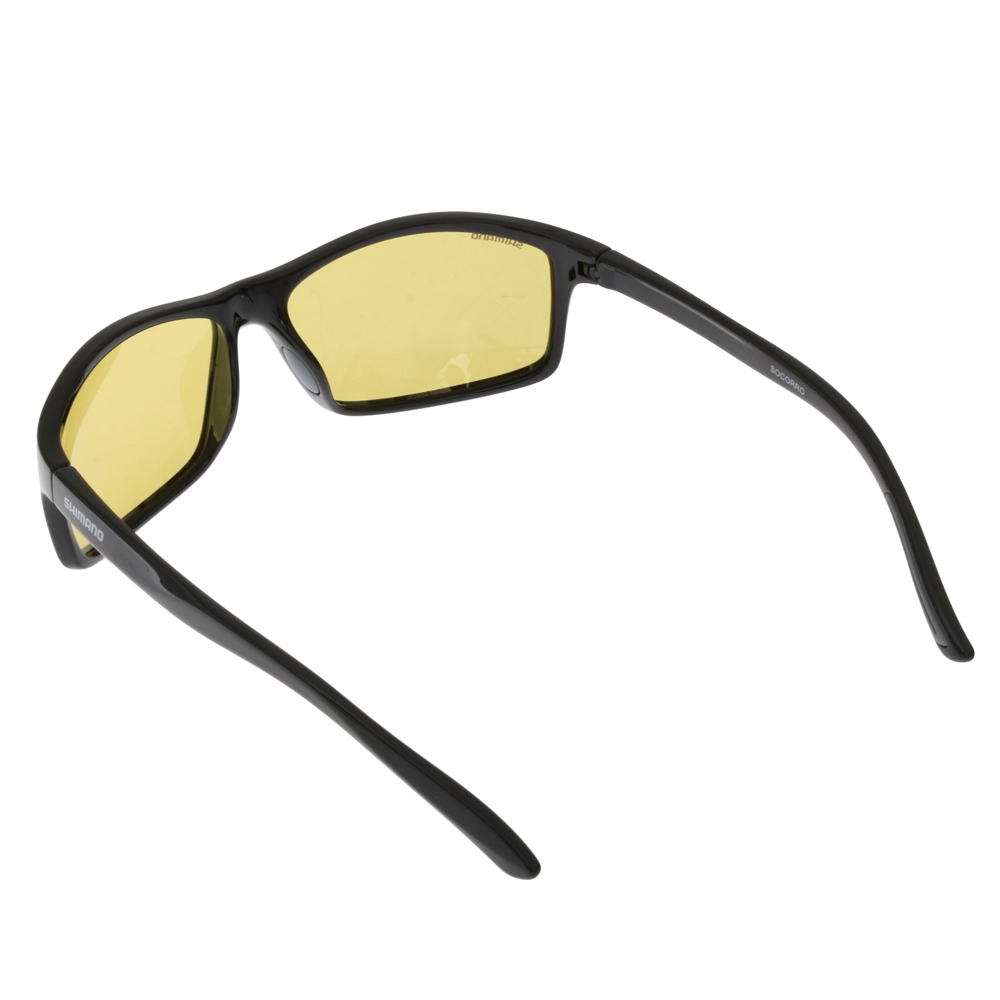 Shimano Socorro Polarised Sunglasses Silver/Yellow