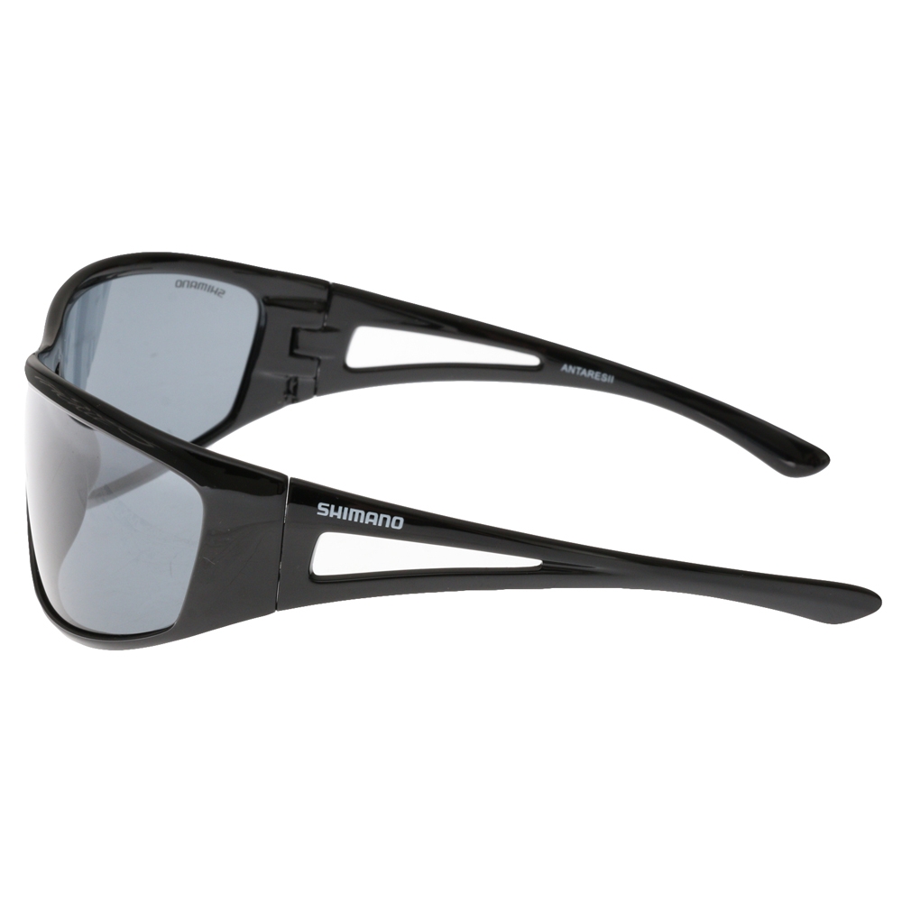 Shimano Antares II Polarised Sunglasses Black/Smoke
