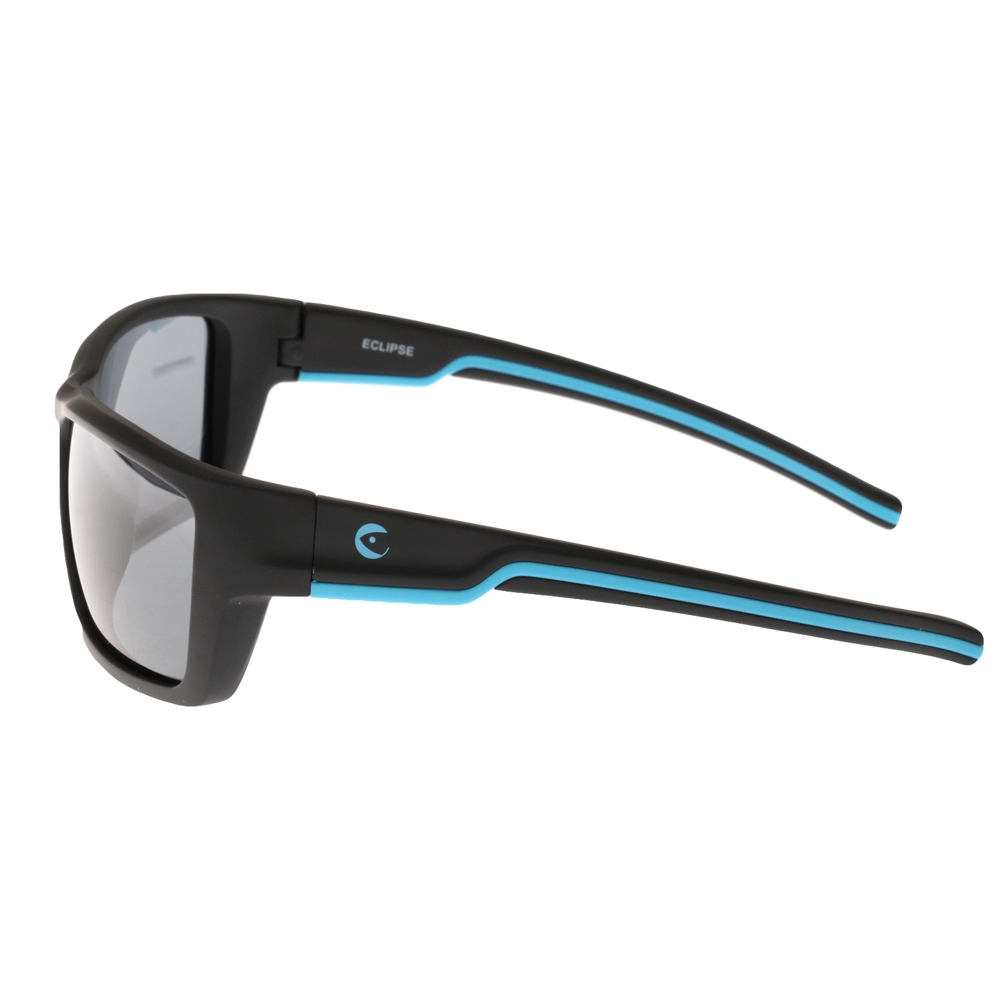 Shimano Eclipse Youth Polarised Sunglasses Black/Smoke
