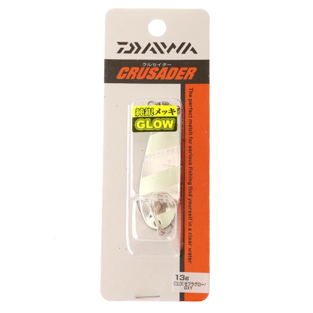 Daiwa Crusader Trout Lure 13g Zebra Glow/Galaxy