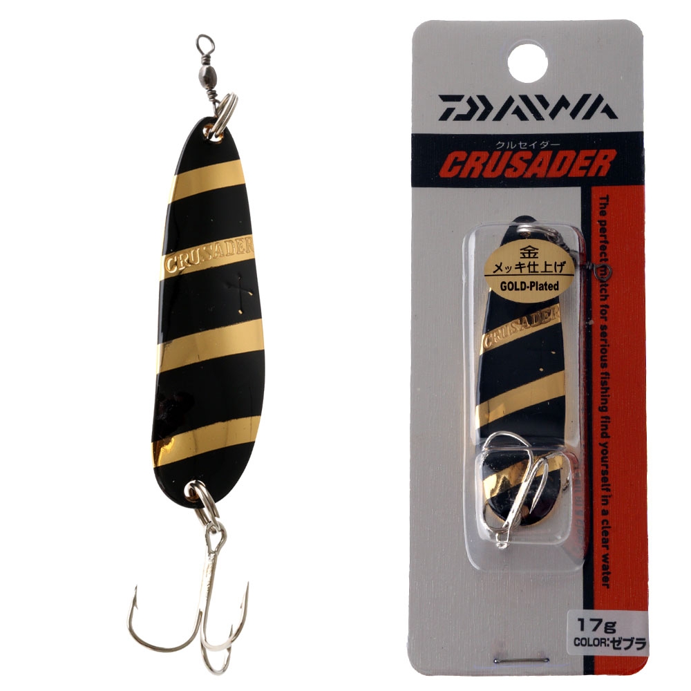 Daiwa Crusader Trout Lure 17g Zebra
