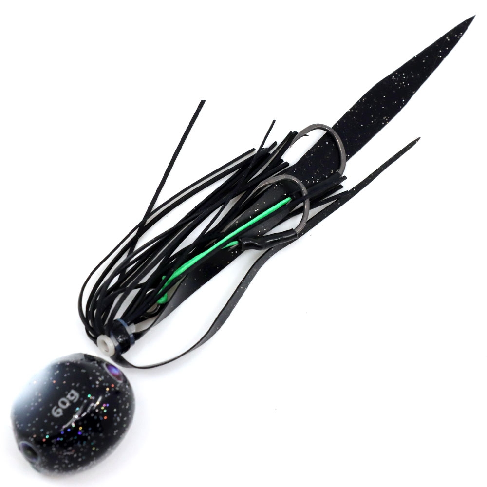 Daiwa Kohga Bay Rubber Free Slider Lure 60g Black